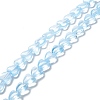 Transparent Glass Beads Strand GLAA-F112-01F-1