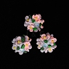 Luminous Polymer Clay Rhinestone Beads CLAY-U002-01E-3