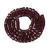 Transparent Glass Beads Strands GLAA-R041-8x8mm-A10-2