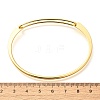 Brass Bangles BJEW-K153-02G-5