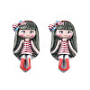 Opaque Resin Cabochons LS-CRES-N018-047-2
