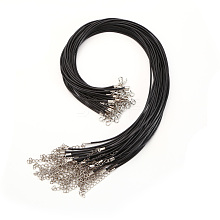 Imitation Leather Cord Necklace Making NCOR-T003-01A