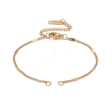 304 Stainless Steel Figaro Chain Bracelet Makings AJEW-JB00967