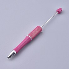 Plastic Beadable Pens AJEW-L082-A01