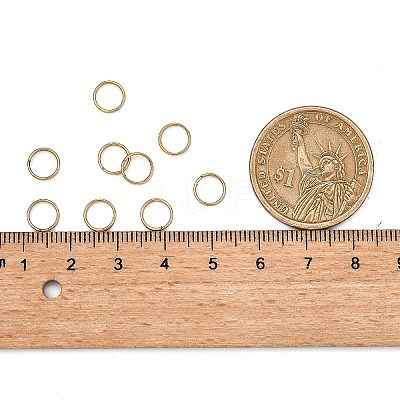 Iron Split Rings JRD8MM-01G-01-NF-1
