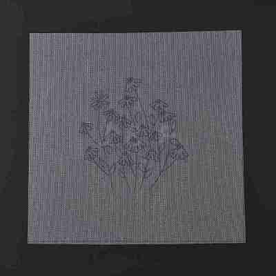 DIY Transparent Fabric Embroidery Kits DIY-K032-77-1