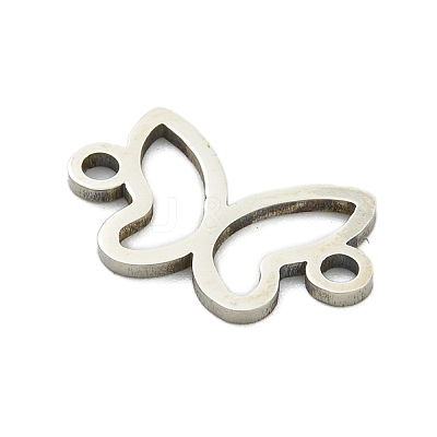 Non-Tarnish 201 Stainless Steel Connectors Charm STAS-M015-13P-1