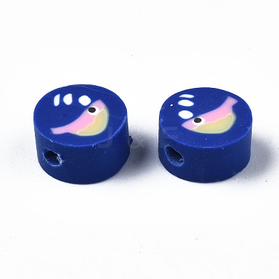 Handmade Polymer Clay Beads Strands CLAY-T020-04-1