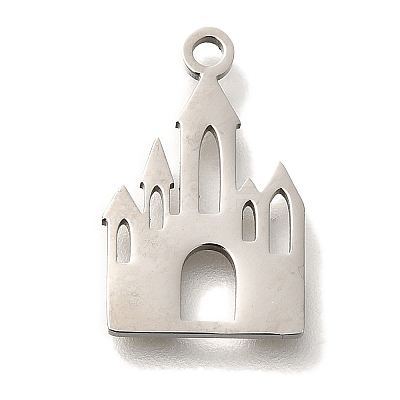 201 Stainless Steel Pendants STAS-R136-11P-1