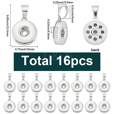 16Pcs Alloy Pendants FIND-SP0003-40-1