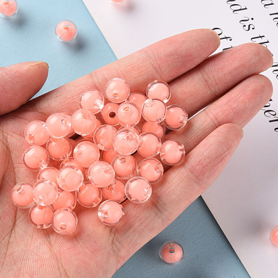 Transparent Acrylic Beads TACR-S152-15A-SS2109-1