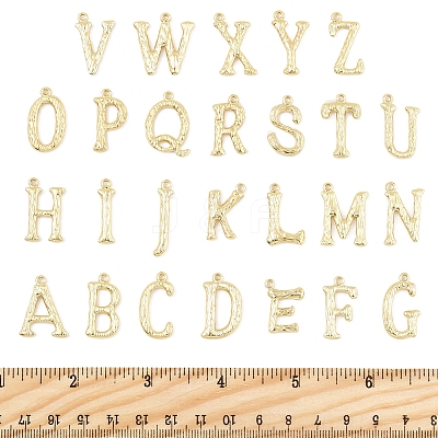 26Pcs 26 Styles Brass Pendants KK-FS0001-65G-1