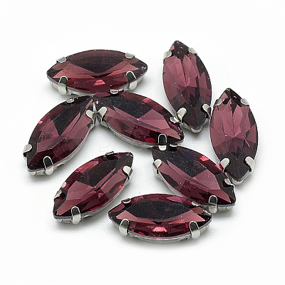 Sew on Rhinestone RGLA-T034-4x8mm-18-1