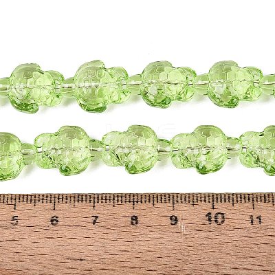 Transparent Glass Beads Strands DGLA-N021-02A-09-1