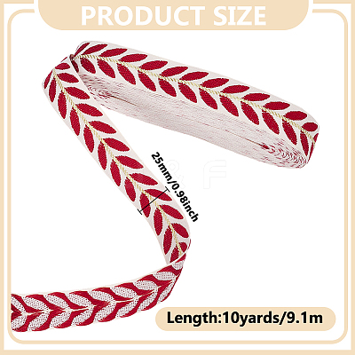Polyester Ribbons SRIB-WH0011-279E-1