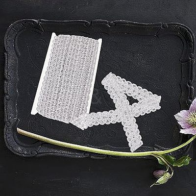 Ethnic Style Embroidery Polyester Lace Trims OCOR-WH0070-20B-1