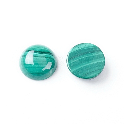 Natural Malachite Cabochons X-G-E557-06D-1