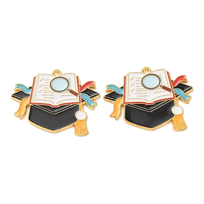 Graduation Season Alloy Pendants AL-B001-01G-D-1