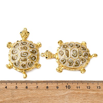 304 Stainless Steel Enamel Big Pendants STAS-L299-24G-01-1
