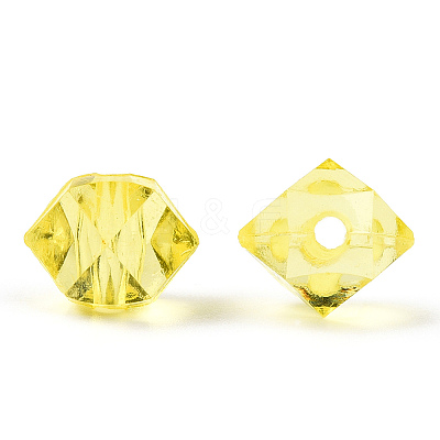 Transparent Acrylic Beads TACR-S154-15B-85-1