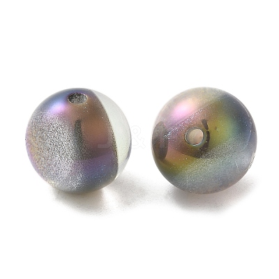 Two Tone Resin Beads RESI-Z015-02G-1