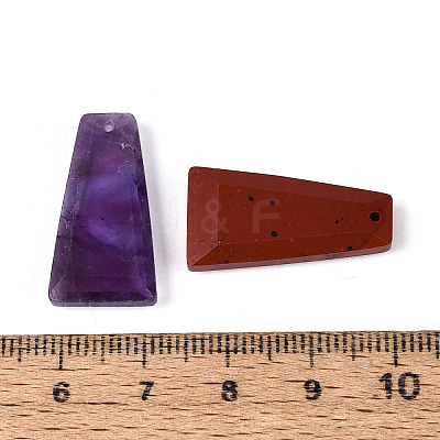 Natural & Synthetic Mixed Stone Pendants G-Q601-10-1