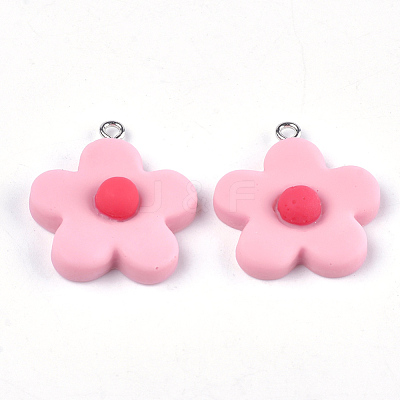 Resin Pendants X-RESI-Q207-02E-1