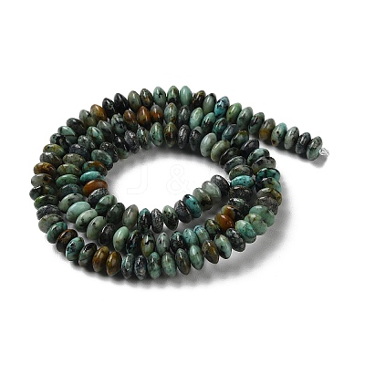 Natural African Turquoise(Jasper) Beads Strands G-Z030-A24-01-1