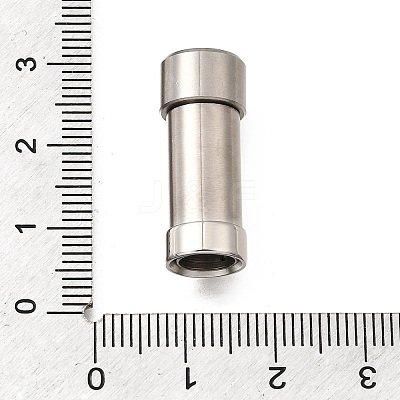 304 Stainless Steel Magnetic Clasps STAS-H263-07P-1