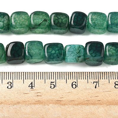 Natural Dragon Veins Agate Beads Strands G-G177-E03-05-1