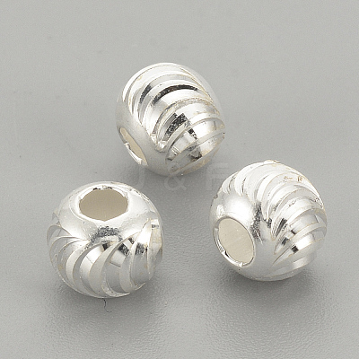 925 Sterling Silver Beads STER-S002-16-5mm-1
