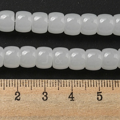 Imitation Jade Glass Beads Strands GLAA-NH0002-A05-1