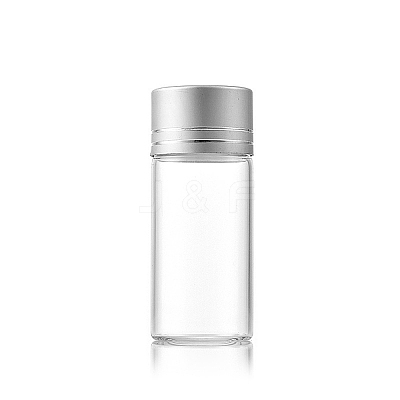 Clear Glass Bottles Bead Containers CON-WH0085-77D-01-1