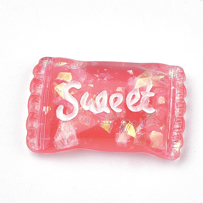 Opaque Resin Cabochons X-CRES-S304-34-1