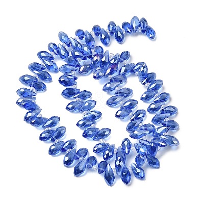Transparent Facted Glass Beads GLAA-WH0031-58G-1