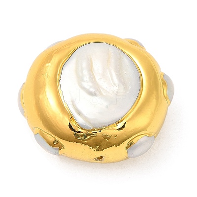 Baroque Style Natural Keshi Pearl Beads KK-M251-04G-1