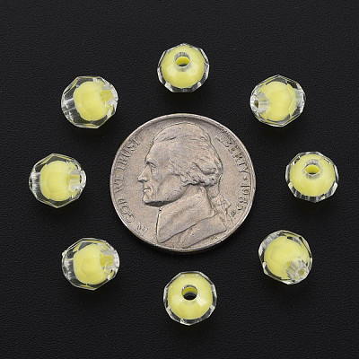 Transparent Acrylic Beads TACR-S152-17A-SS2105-1