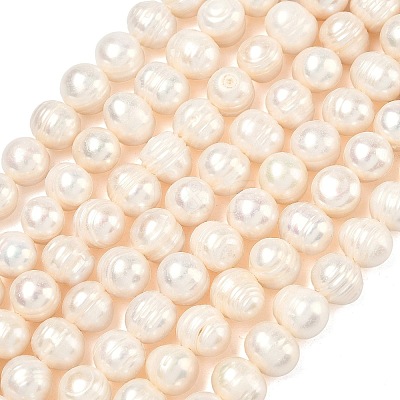Natural Cultured Freshwater Pearl Beads Strands PEAR-L034-12B-1