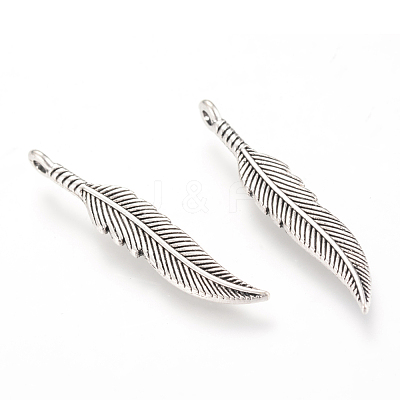 Tibetan Style Alloy Pendants TIBEP-Q064-43AS-RS-1