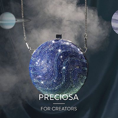 Preciosa® MAXIMA Crystal No Hotfix Flatback Stones Y-PRC-NSS12-80100-200-1