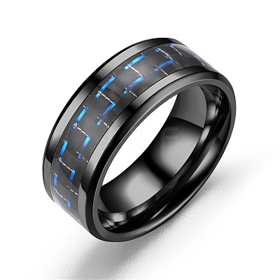 201 Stainless Steel Finger Rings for Couple FS-WG1136E-19-1