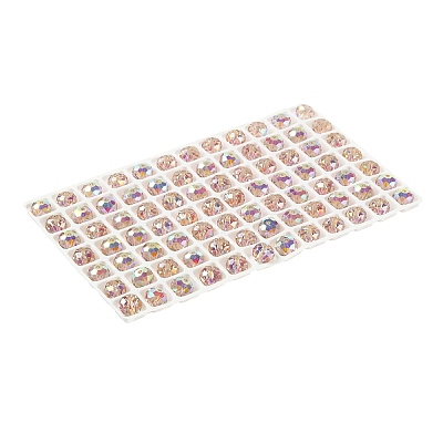 AB Color Plated Glass Beads EGLA-P059-03B-AB17-1