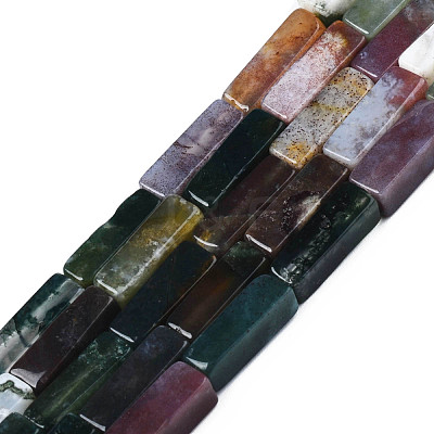 Natural Indian Agate Bead Strands X-G-R299-17-1