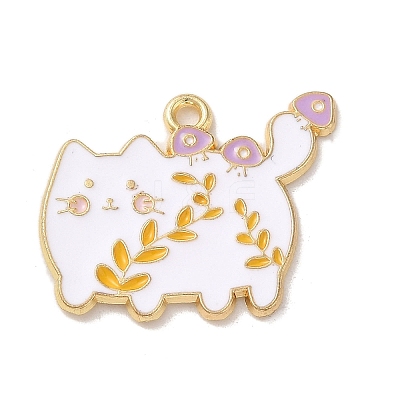 Alloy Enamel Pendants ENAM-147-04C-G-1