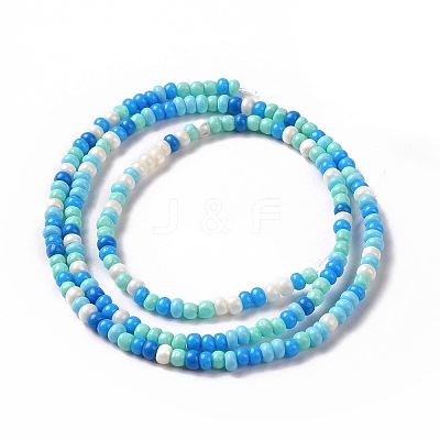 Glass Seed Bead Strands LAMP-B021-04L-1