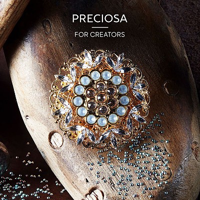 Preciosa® MAXIMA Crystal No Hotfix Flatback Stones Y-PRC-NSS6-90070-1