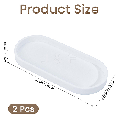 Silicone Storage Tray AJEW-GF0014-33C-1