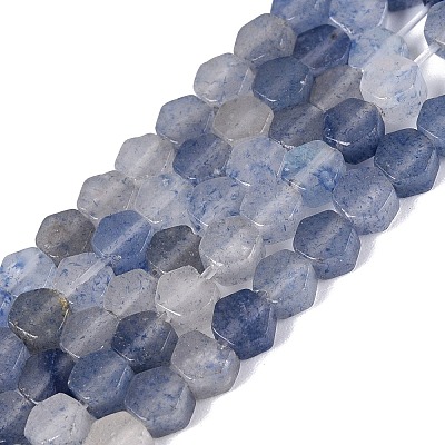 Natural Blue Aventurine Beads Strands GG-N002-02A-04-1