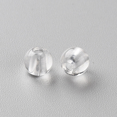 Transparent Acrylic Beads MACR-S370-A6mm-205-1