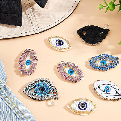 8Pcs 4 Style Handmade Ornament Accessories DIY-FG0003-58-1